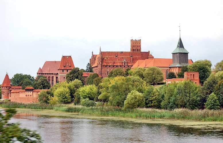 Gdańsk - wyprawa "Ikarusem" na Żuławy - powrót - Malbork - zamek pokrzyżacki by AnnaJolanta 2