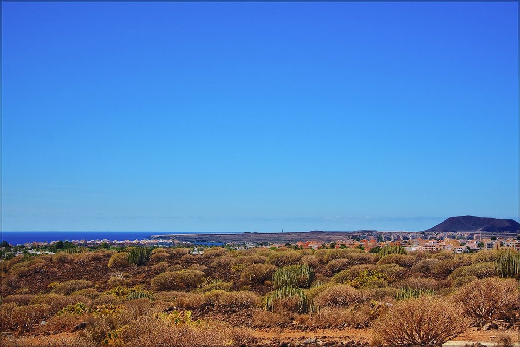 View on Costa del Silencio, Tenerife, Spain by Green Knee