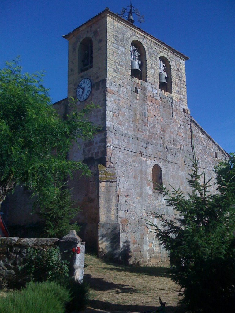 Old church in the village of Contreras by Luis R. Santos García