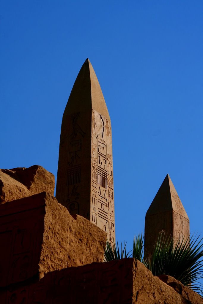 Karnak Temple in Luxor by Styve Reineck