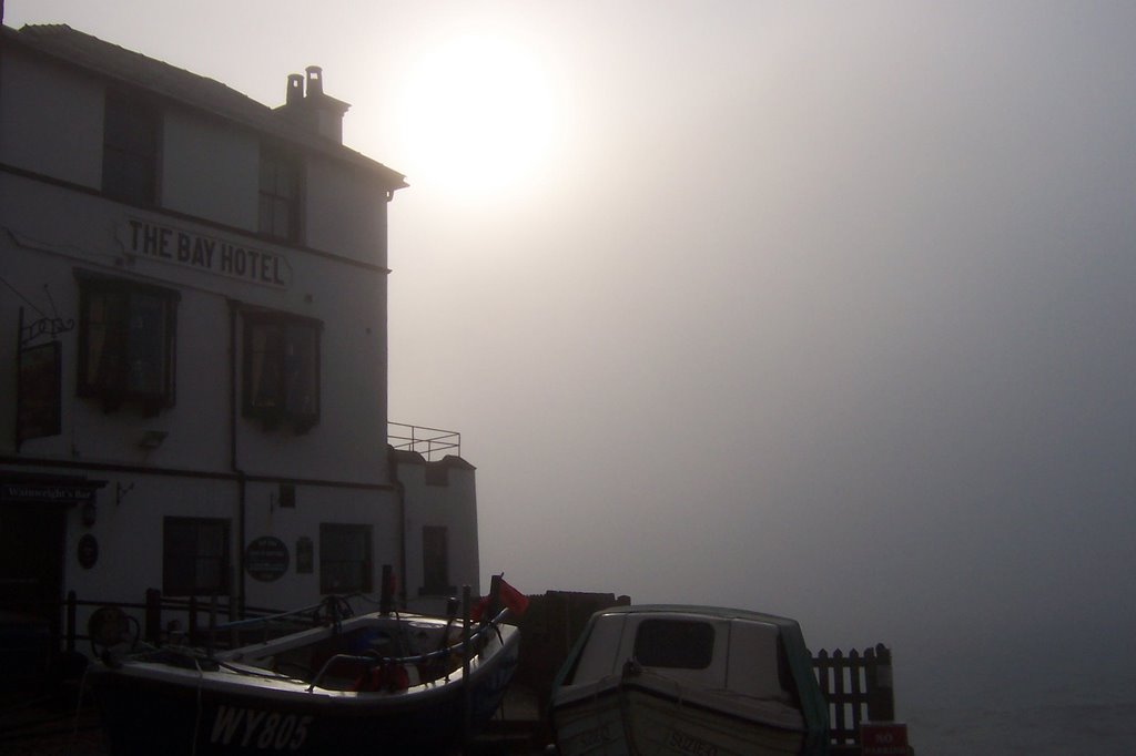 Robin Hoods Bay Dock - 7am Sunday Morning - 27th May 2007 by Conrad Wass