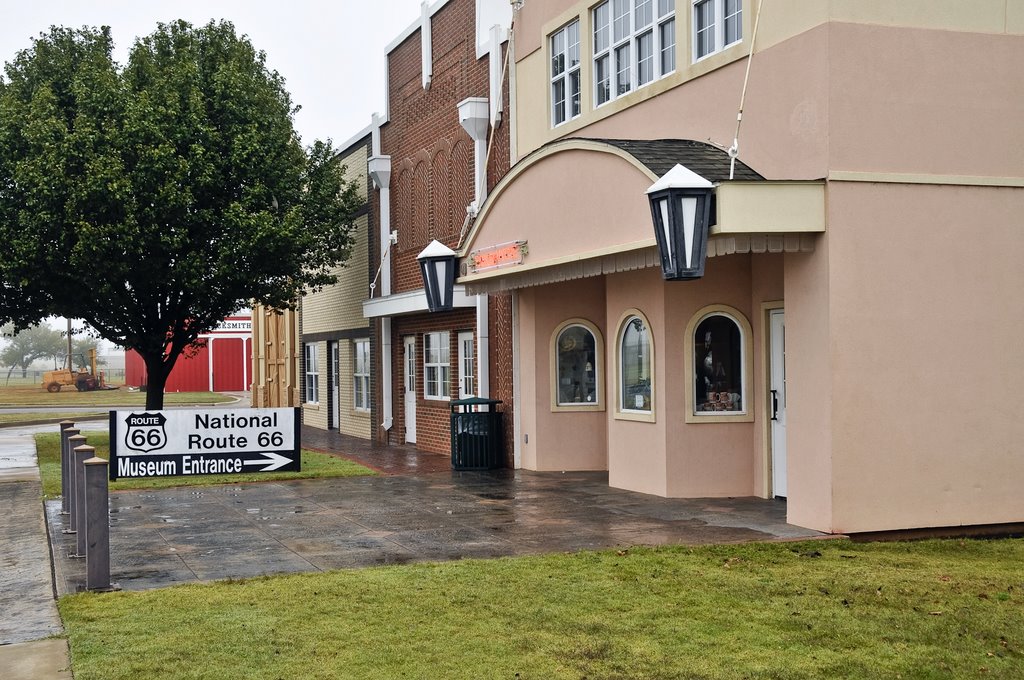 National Route 66 Museum, Elk City, Oklahoma. by Fred Henstridge