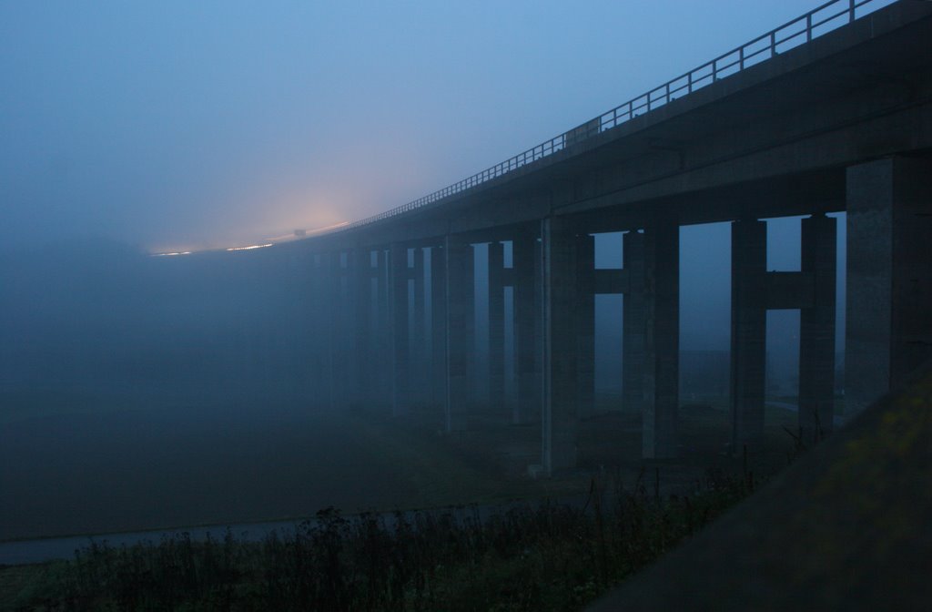 Misty morning by longdistancer