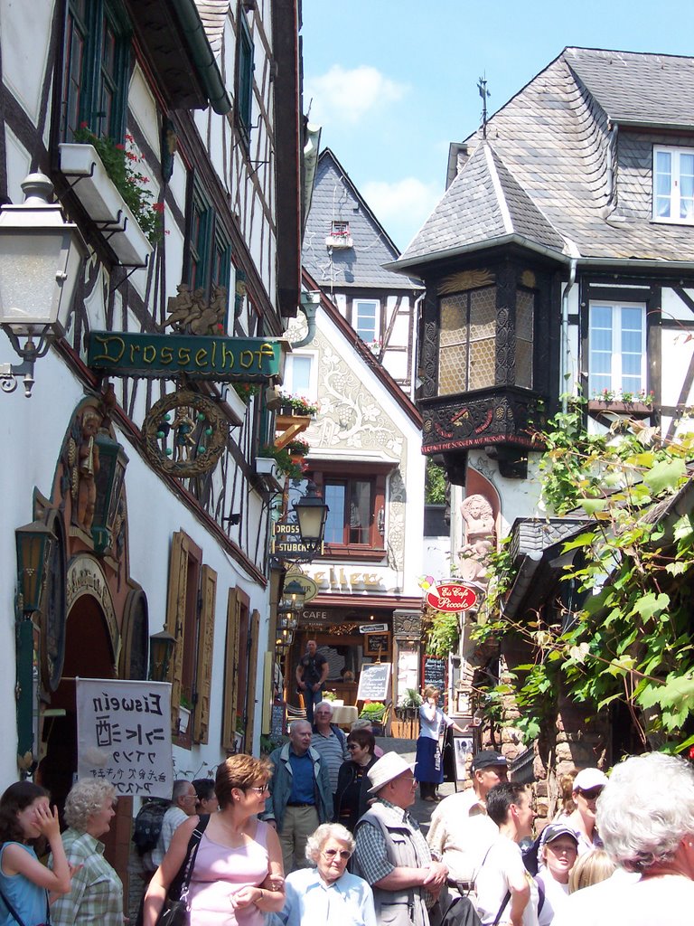 Drosselgasse in Rüdesheim by MarciDU