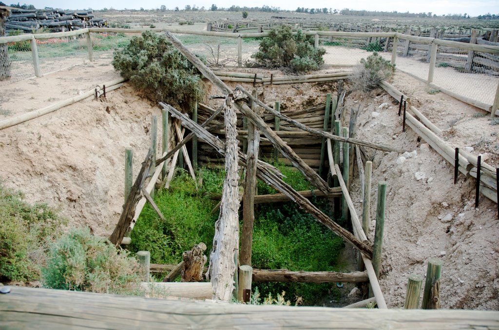 Water tank, Mungo Woolshed by James Steele