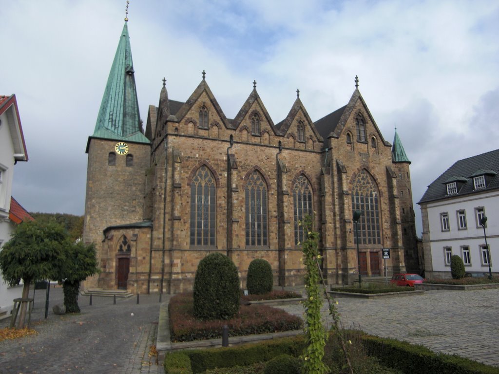 Ostercappeln...wiehen-gebirge by f.h ehrenberger germany