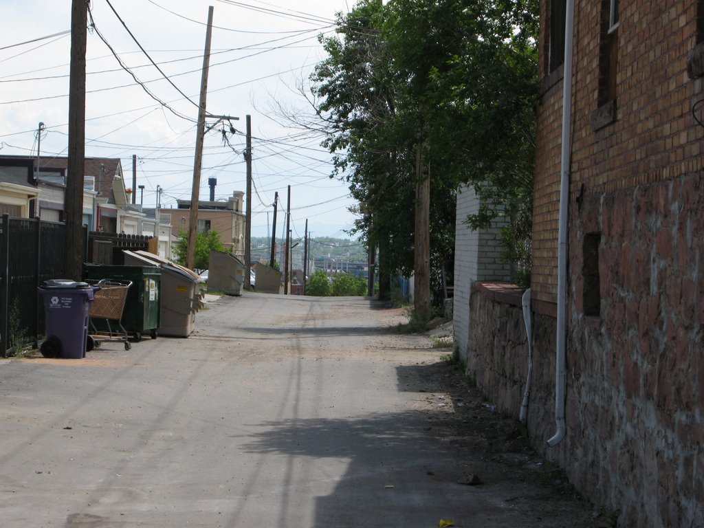 Alley, facing South by mobyll