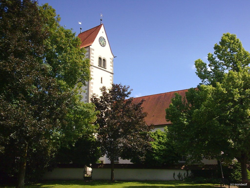 Seitliche Kirchenansicht Kippenhausen by mondwolf