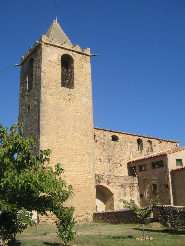 The church of Sant Esteve de Guialbes by jenistvan