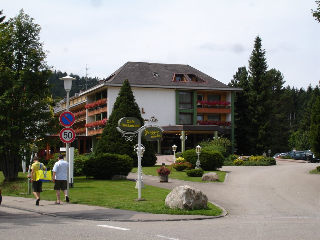 Paseando por titisee,hotel brugger am see. by ROBERT MORANCHO