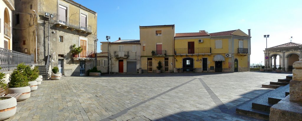 Piazza Duomo. Alì, Messina. by Nicola e Pina in Sicilia