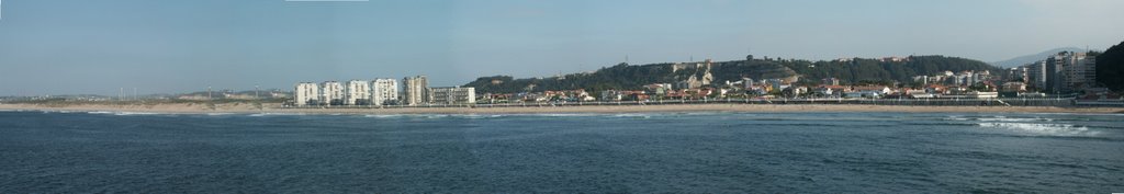 Panorámica de la playa de Salinas by Rafa Font