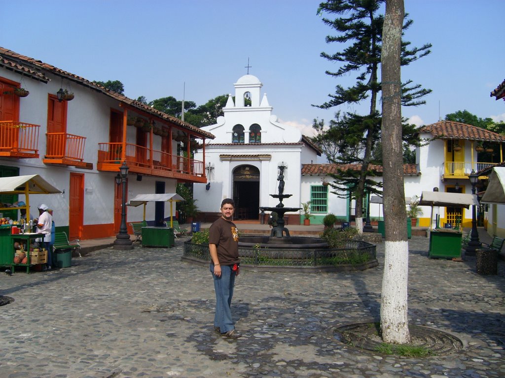 Pueblito Paisa. Medellín, Cerro Nutibara, Antioquia, Colombia by stabaresj