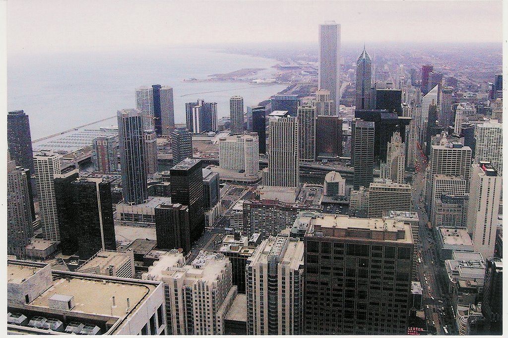 Chicago view from Hancock Tower by José A. de Arce Mill…