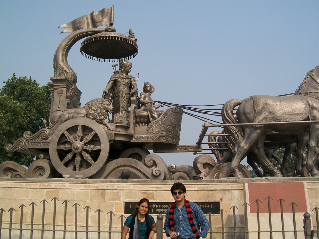 India's BIGGEST Bronze Sculpture, Kurukshetra by Hemant Shesh