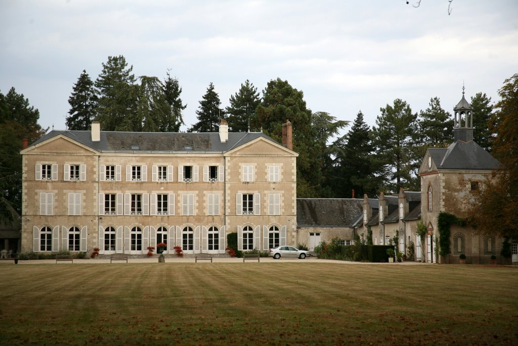 Château de Champvallins, Sandillon, Loiret, Centre, France by Hans Sterkendries