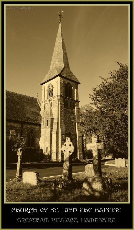 St John the Baptist, Greatham, UK by Rob Grinberg