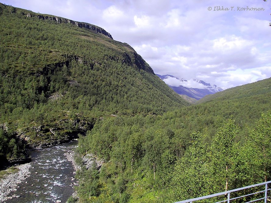 Norway, Rovijok Fossen. by Ilkka T. Korhonen