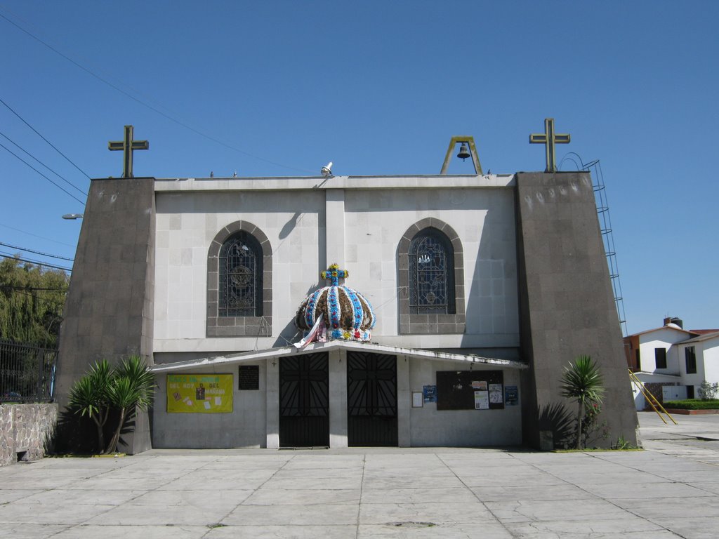 IGLESIA DE SANTA JUANITA by www.guia-sanmateoatenco.com.mx