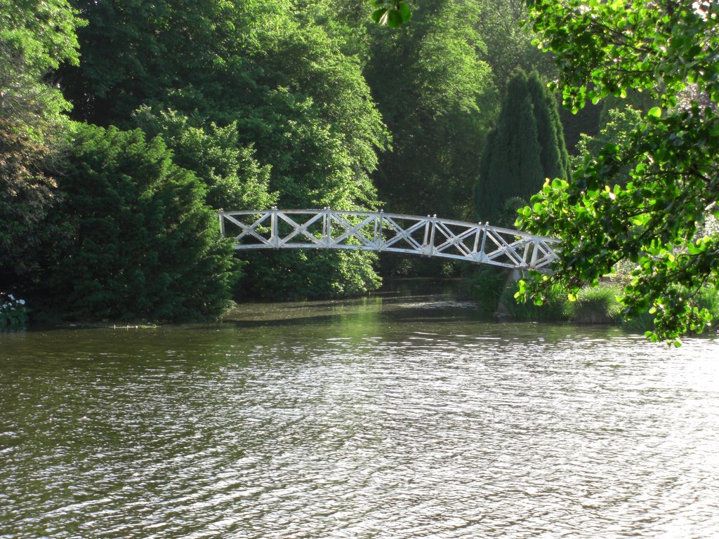 Winsdor Great Park, Virginia Water Bridge viewed from Valley Gardens by gteapot