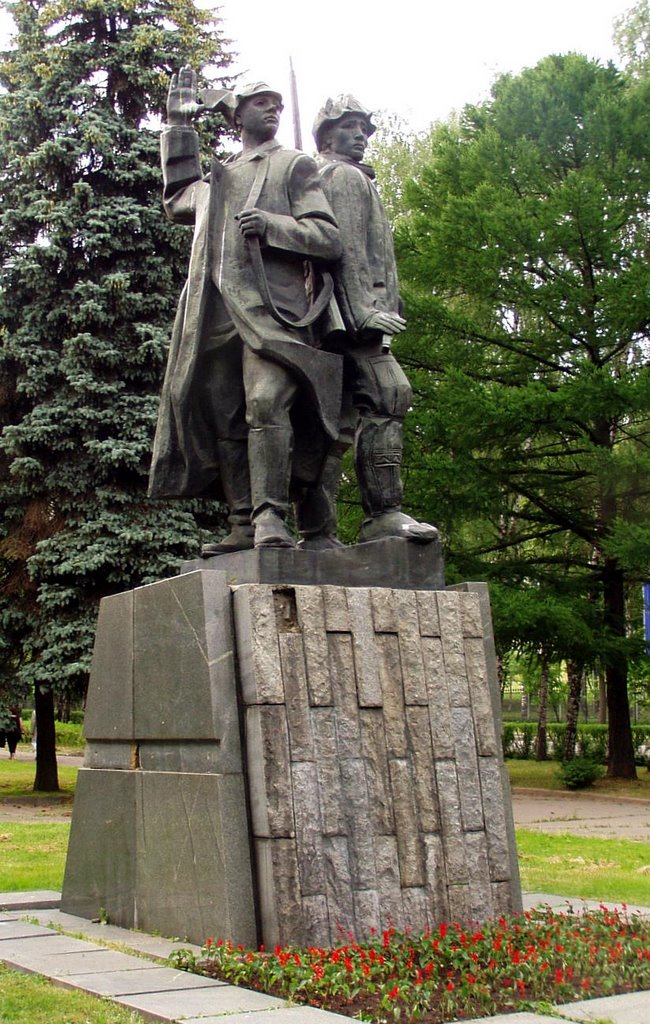 Monument to the Sibirian guerrillas by s_shugarov