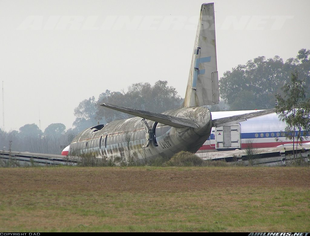 Avion en Ezeiza by Eduardo Lella