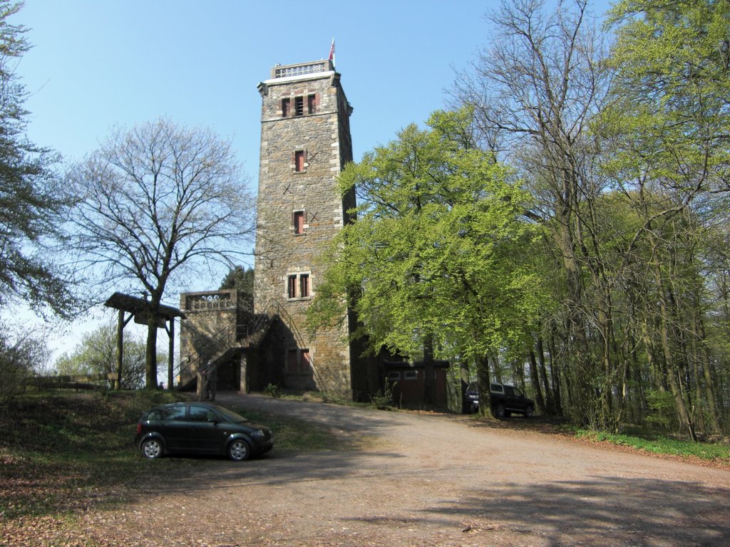 Rinteln-weser...klippenturm by f.h ehrenberger germany