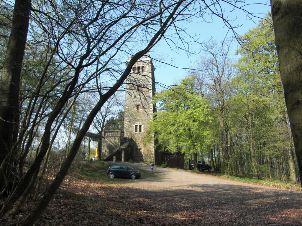 Rinteln-weser...klippenturm by f.h ehrenberger germany