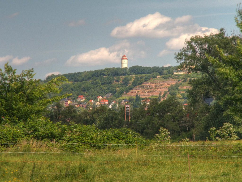 Blick auf den Wasser-Turm by Frank Pustlauck