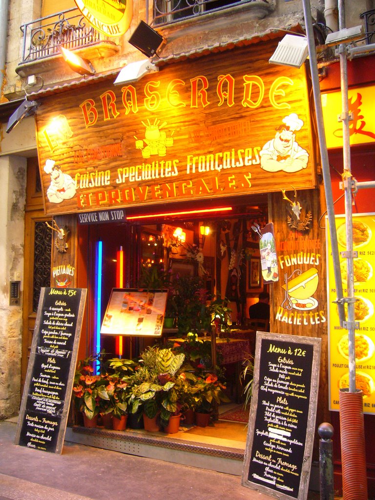 Braserade, Quartier Latin, Paris by Ana Gabriela  Saad