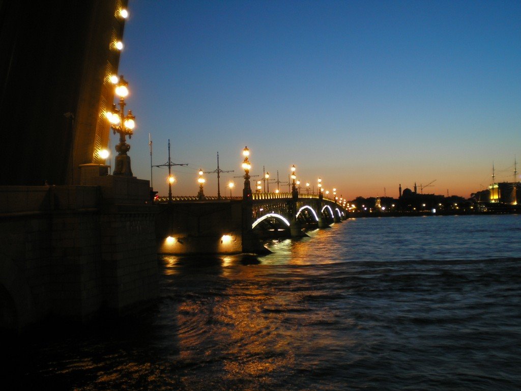 Troitskiy Bridge by saintserge