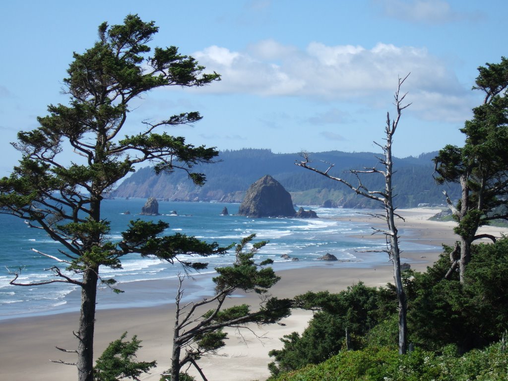 Cannon Beach, Oregon by eifelbear