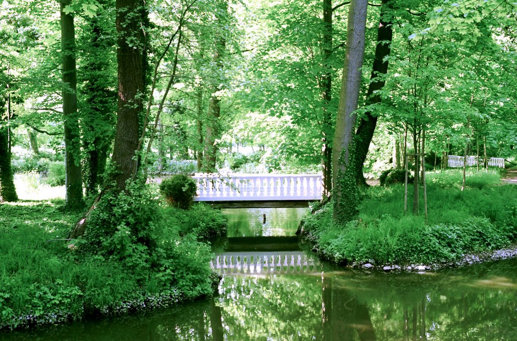 Blankensee Brücke im Park by abraham ortelius