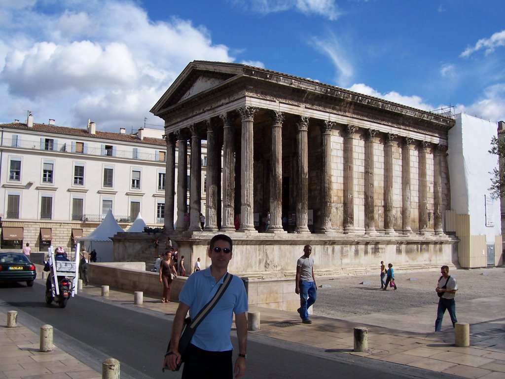 Maison Carre, Nimes by Herman De Anna