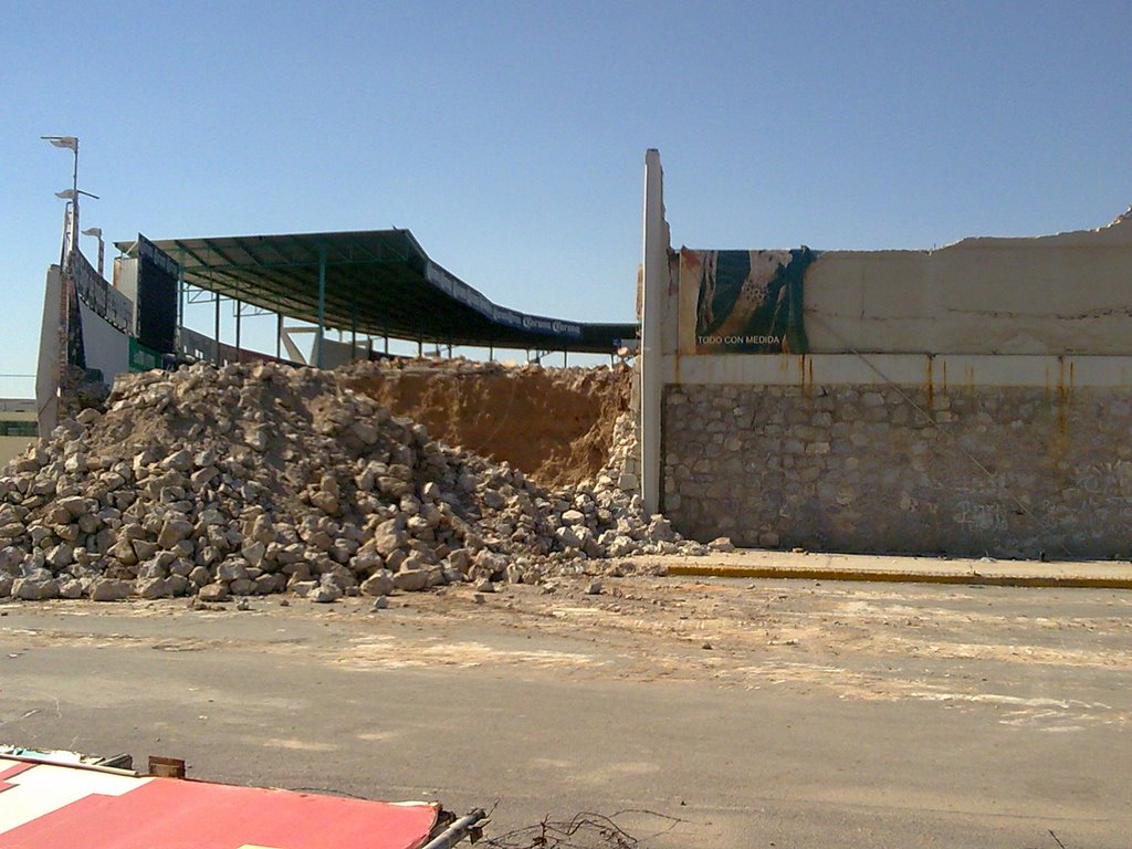 Estadio Corona (en demolicion) by nacho alvarez