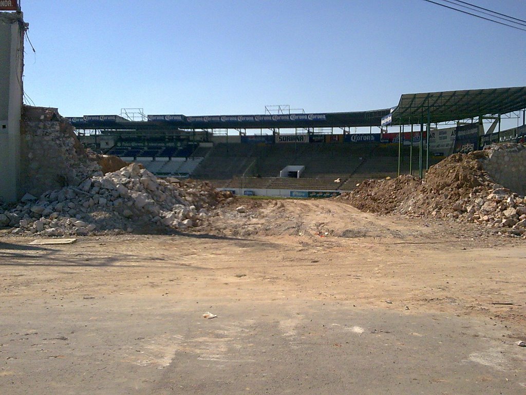 Estadio Corona (en demolicion) 2 by nacho alvarez