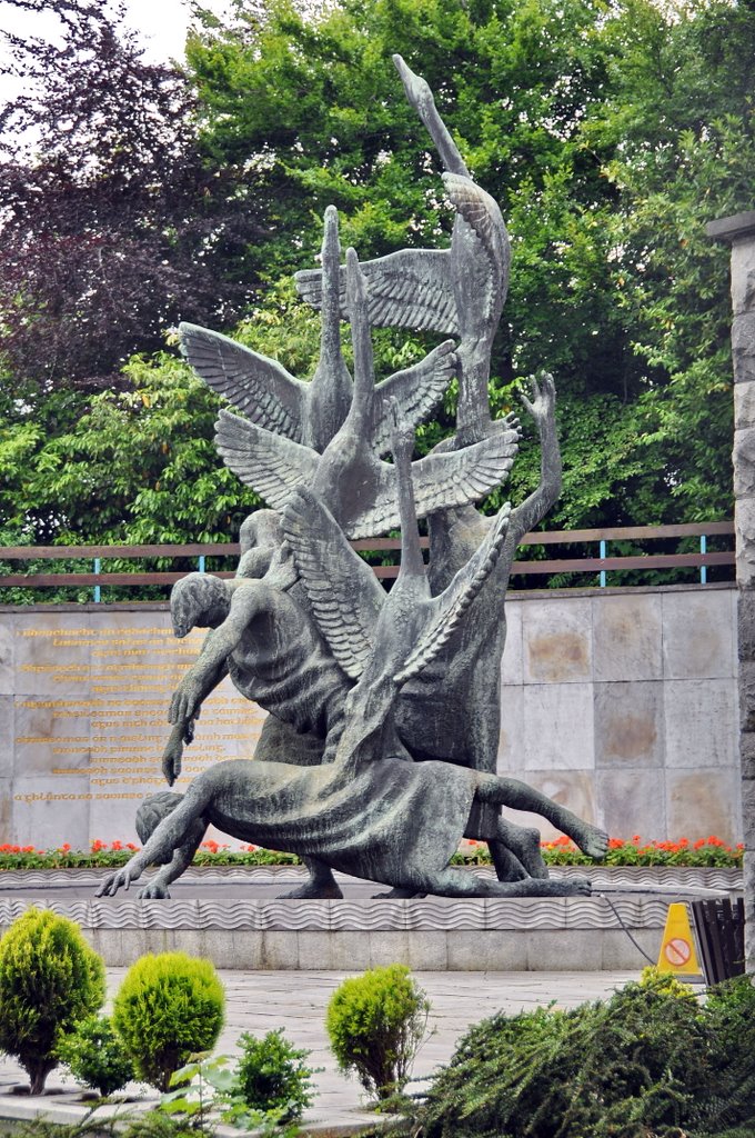 Garden of remembrance. Dedicated to those who gave their lives in the cause of Irish freedom; Dublin. by Nicola e Pina Irlanda 2009