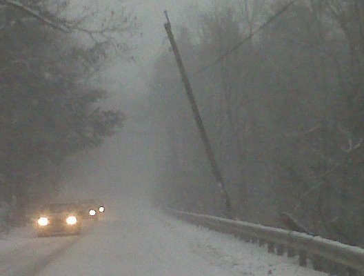 Snow Storm RT. 140 Princeton by D.Campbell