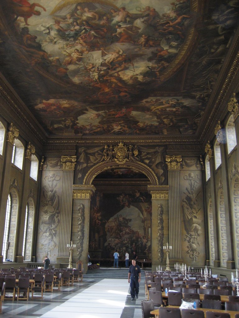 Painted Hall Greenwich by Paul Pedofski