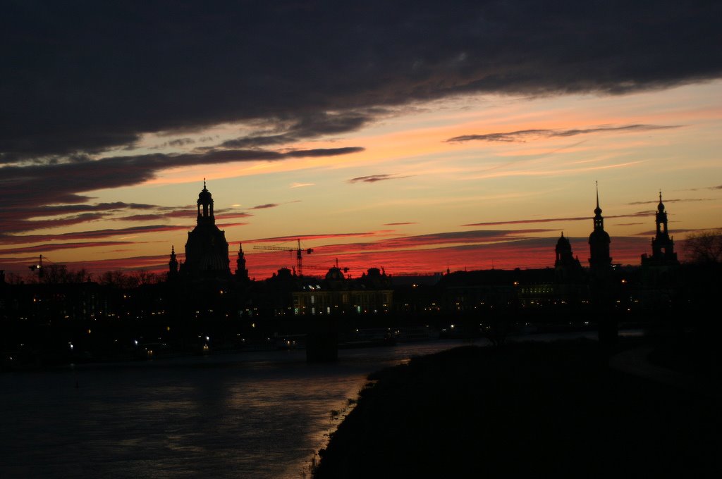 Dresden Sunset by keelingj