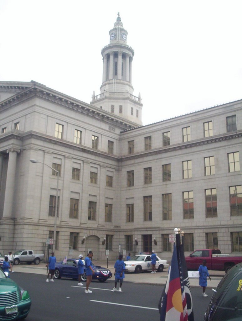 The City and County Building, from Cherokee Street, Denver Colorado by "Teary Eyes" Anderson