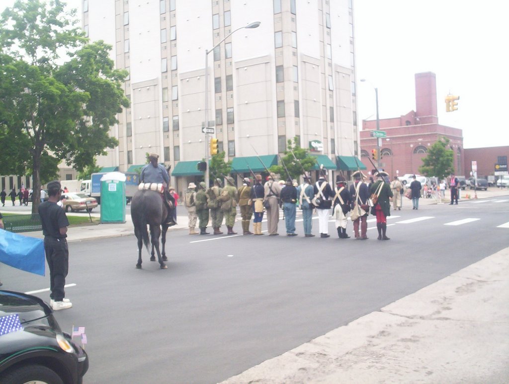 View from East side of Denver Mint building, looking south along Cherokee Street by "Teary Eyes" Anderson