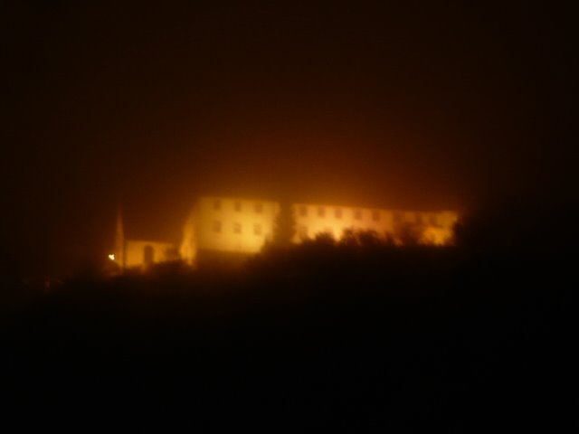 Kloster Engelberg an einem Abend im November by kdh865