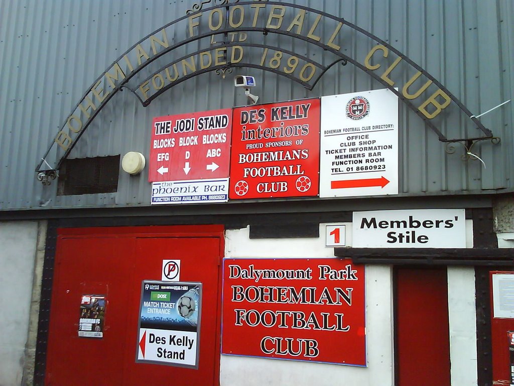 Dublin Dalymount Park - Bohemians FC by Chr01