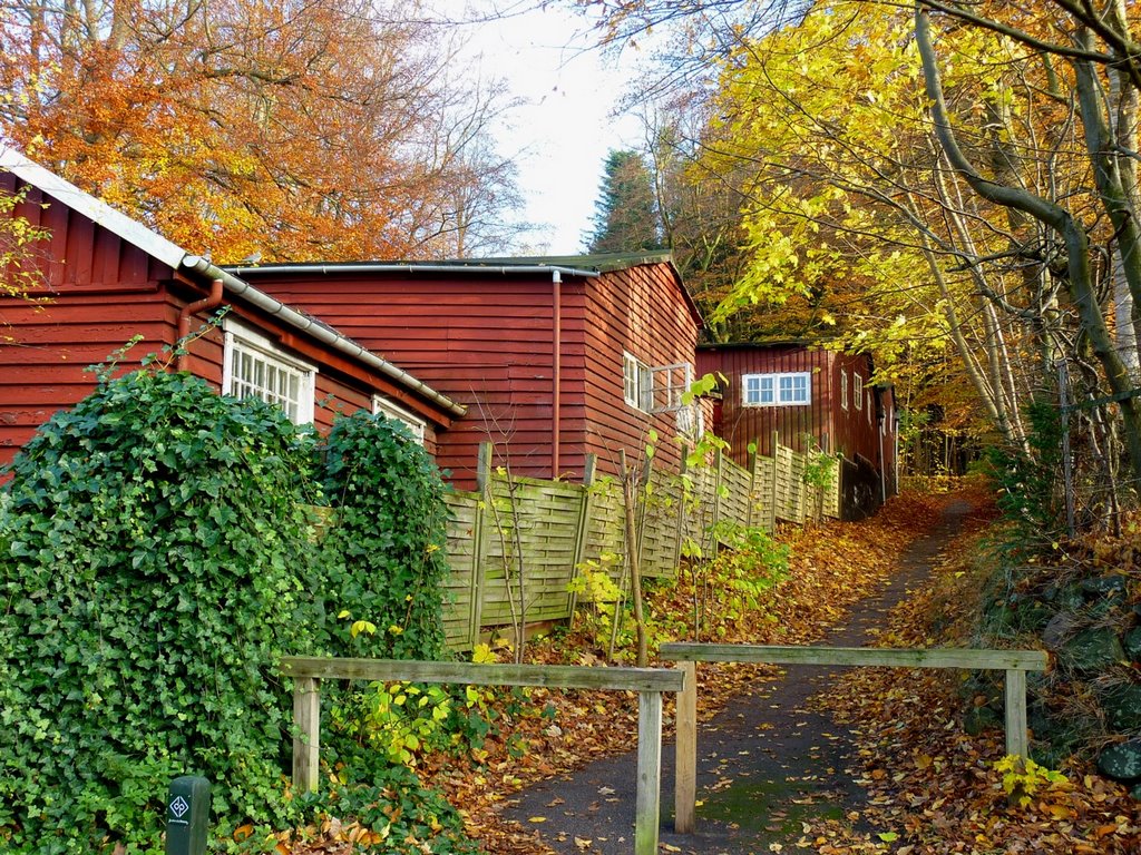 Wooden houses in Rundforbi by thor☼odin™