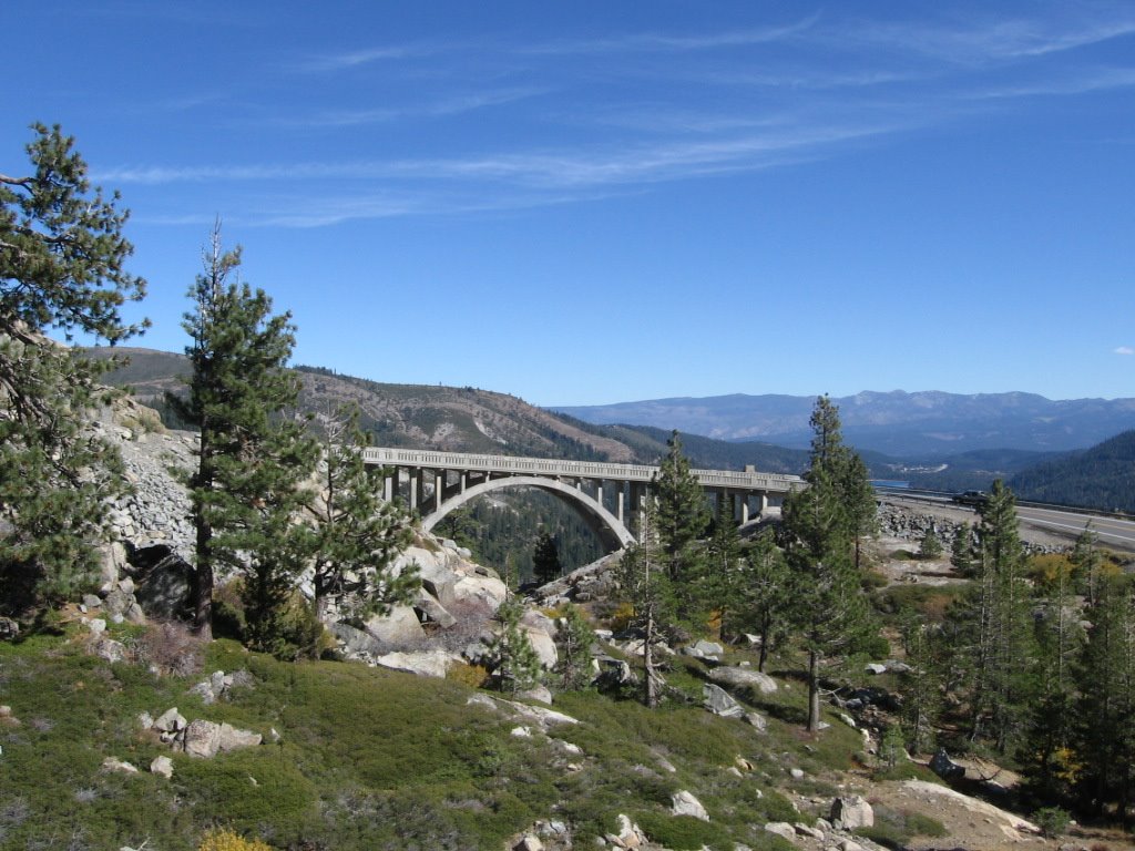 Old Highway 40 Bridge by vendeen