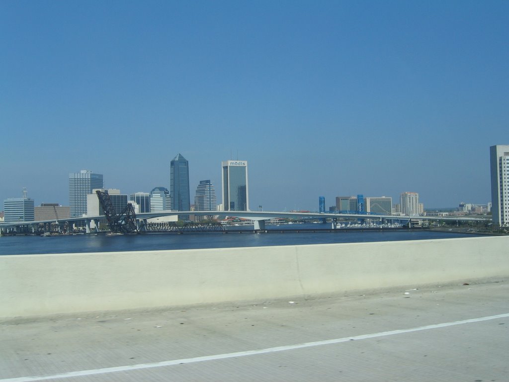 Jacksonville from bridge by kenner116