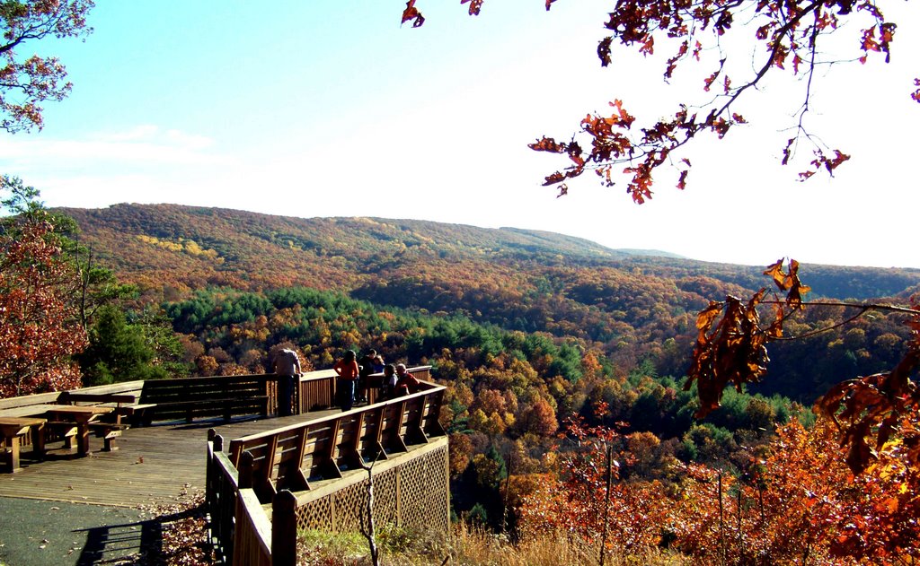 View of Observation Deck and Town Hill by RikJimTom