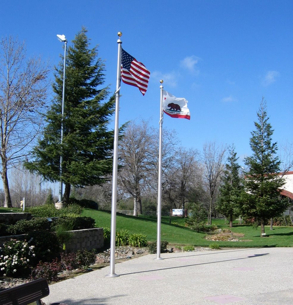 Flag Poles at PASCO by Jay Bietz