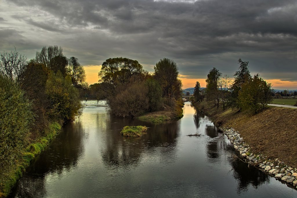 Soutok Svratky a Svitavy by otula